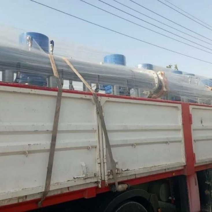 حمل بار با تریلی ده چرخ