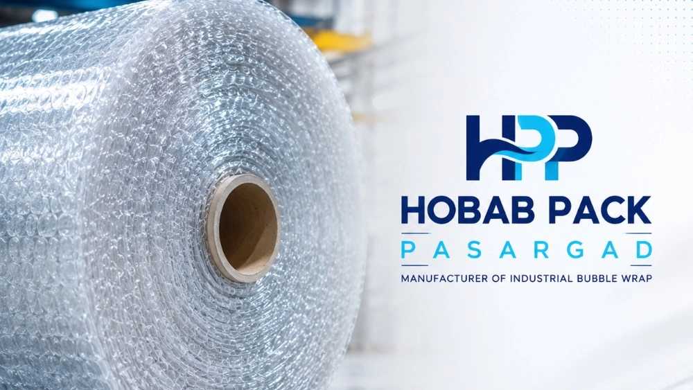 Bubble Pack Pasargad, manufacturer of rolled and bagged bubble nylon in Tehran