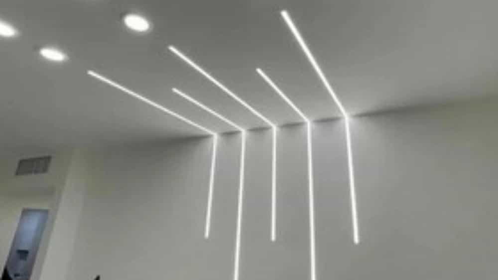 Doctor of lighting store, selling all kinds of optical lines and linear lights in Kerman