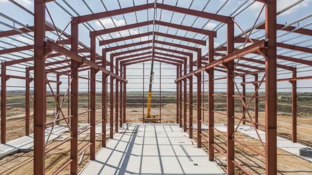 8 metre açıklıklı ve 40 metre uzunluğundaki baraka yapısının tasarımı Arvin Şule İranlı