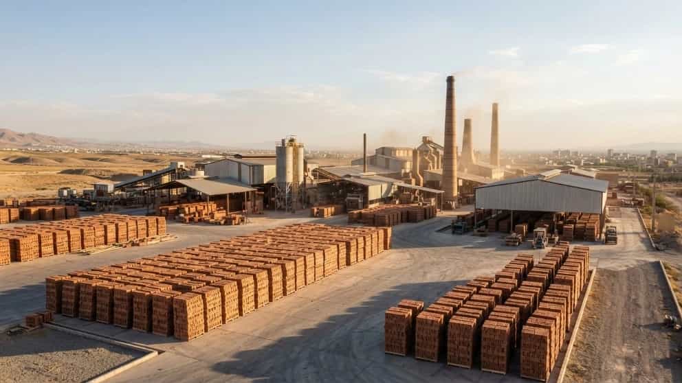 How is the price of Isfahan bricks calculated for small and large projects?