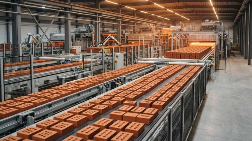 Fully automatic brick factory and its role in increasing the final quality