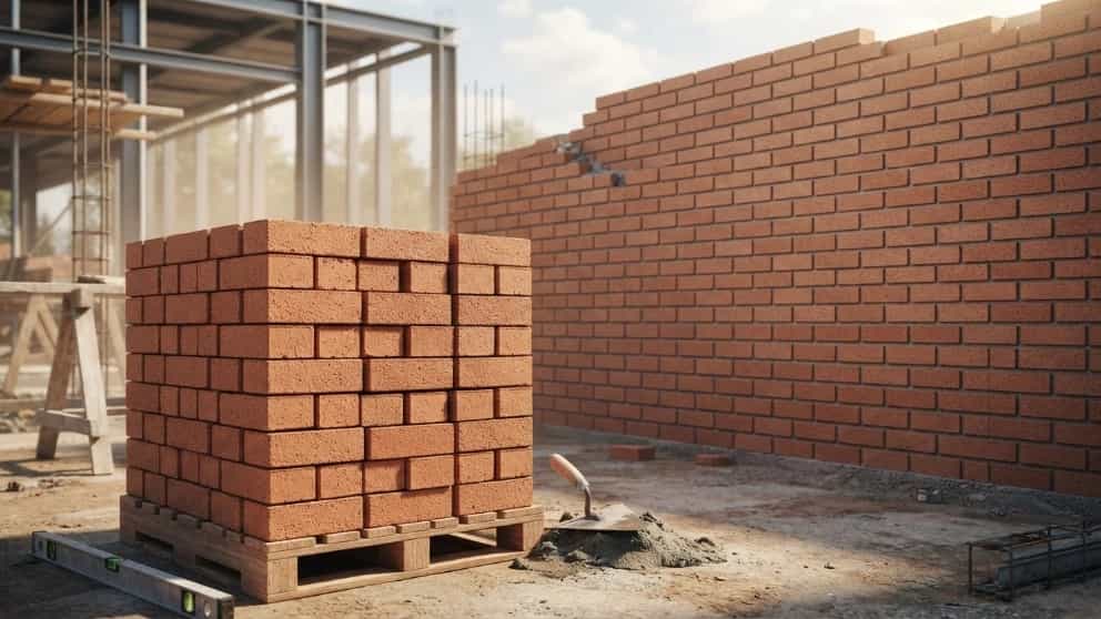 Lefton brick is a suitable choice for strong and light walls