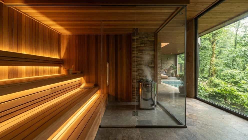 Construction of a sauna in Mazandaran, a complete guide to the design and implementation of a sauna