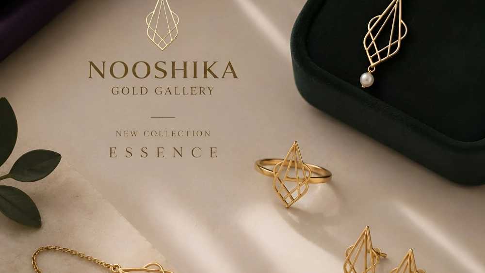 Nushika Gold Gallery, gold and silver manufacturing design in Karaj Alborz