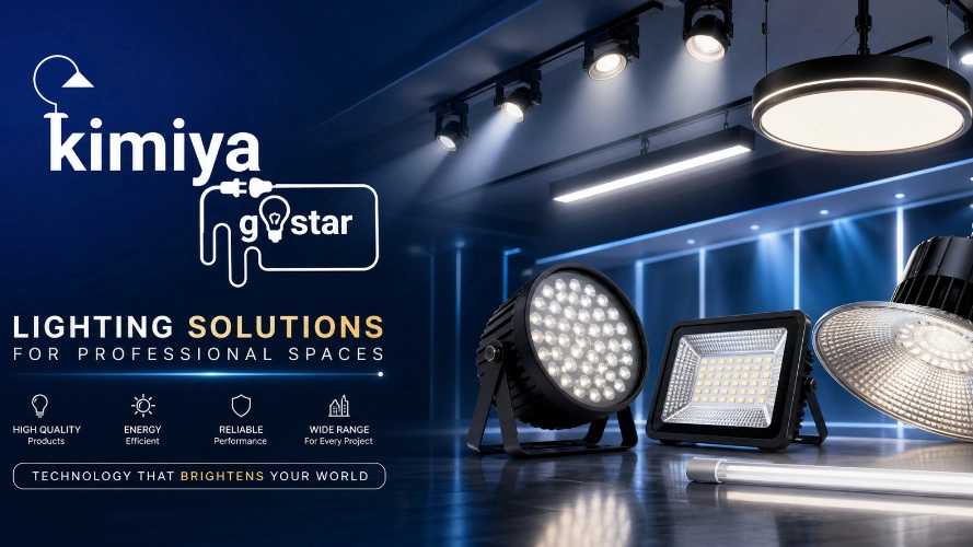 Kimia Gostar, sale of projector lighting and LED lamps in Tehran