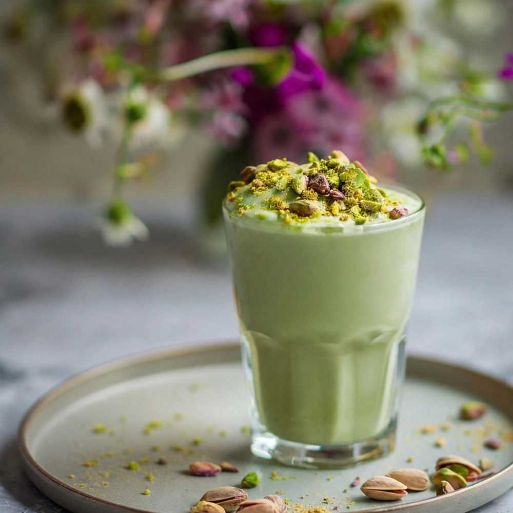 Fıstıklı milkshake