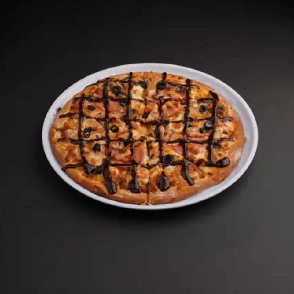 Dumanlı Tavuklu Pizza
