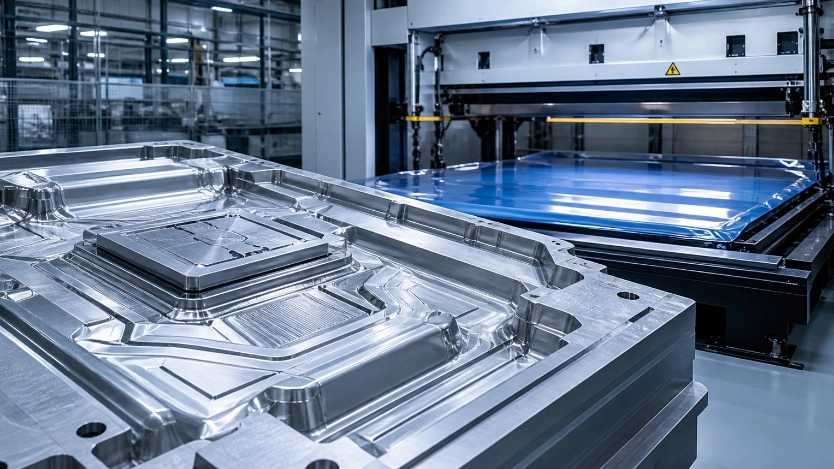 Paraforming, design and mold making of polymer sheet vacuum forming machine in Tehran