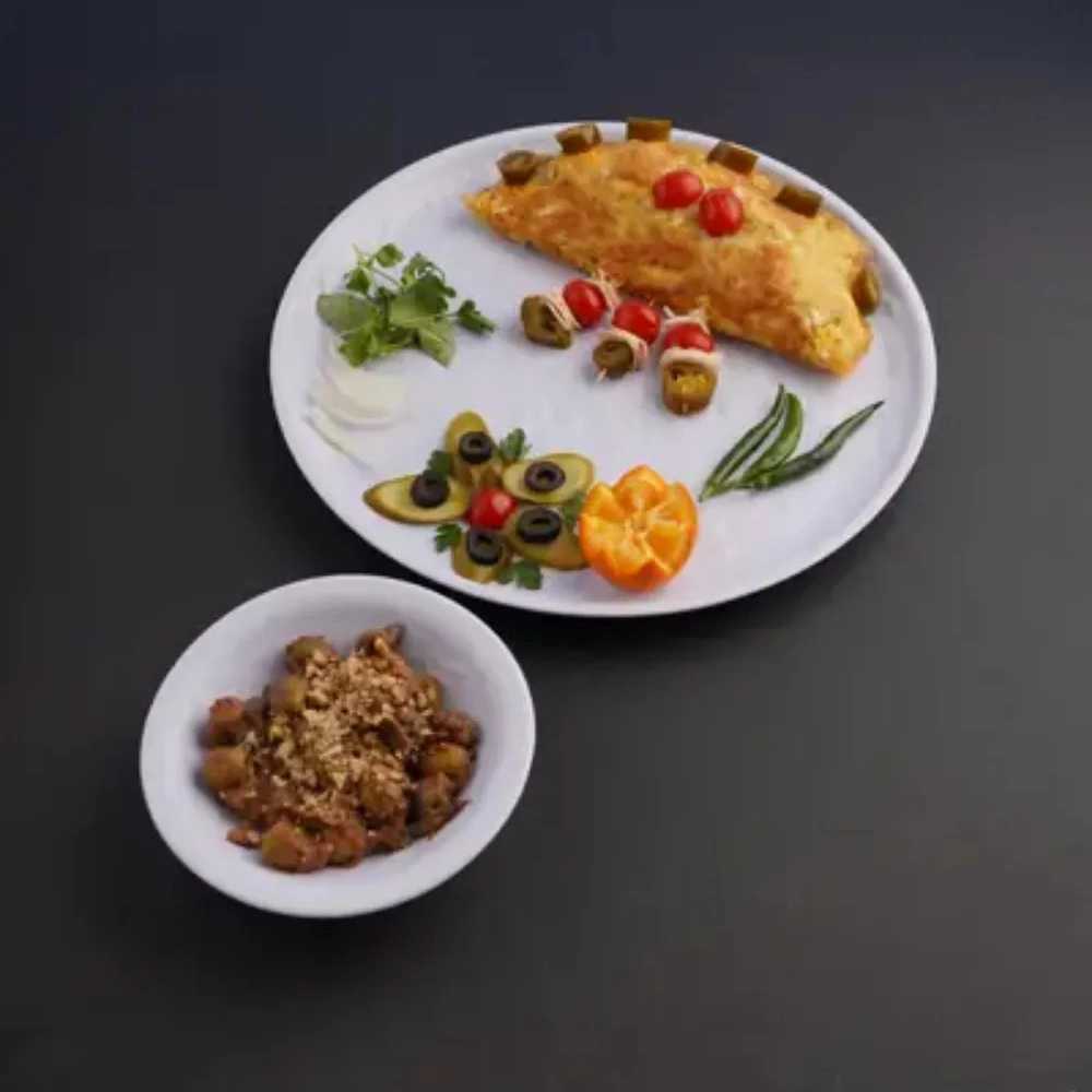Sağlıklı omlet