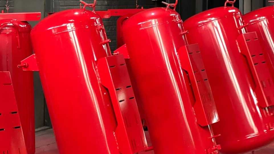 Implementation of Sabalan electrostatic powder paint services in Sardroud, Tabriz