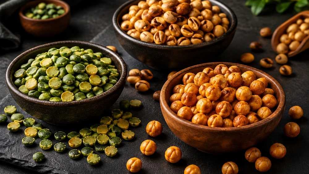 Dehghanpour pea cooking workshop, wholesale sale of peas and nut products in Tabriz