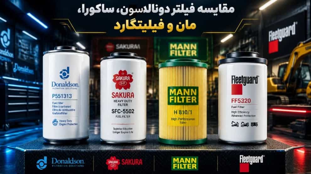 Comparison of Donaldson and Sakura and Mann and Filitgard filters for heavy vehicles