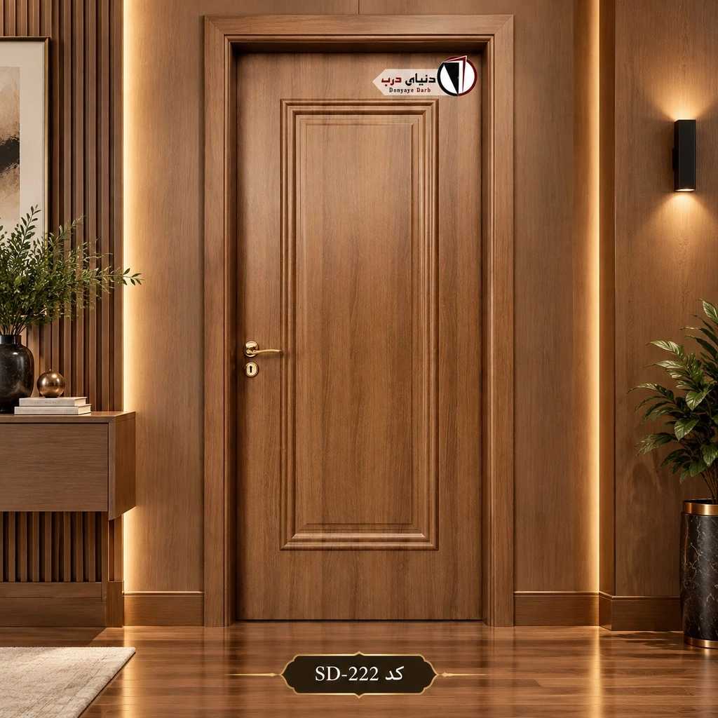 درب طرح چوب