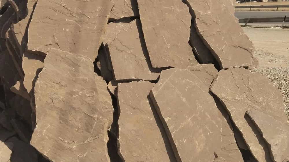 Slab and scrap stone sales center in Damavand