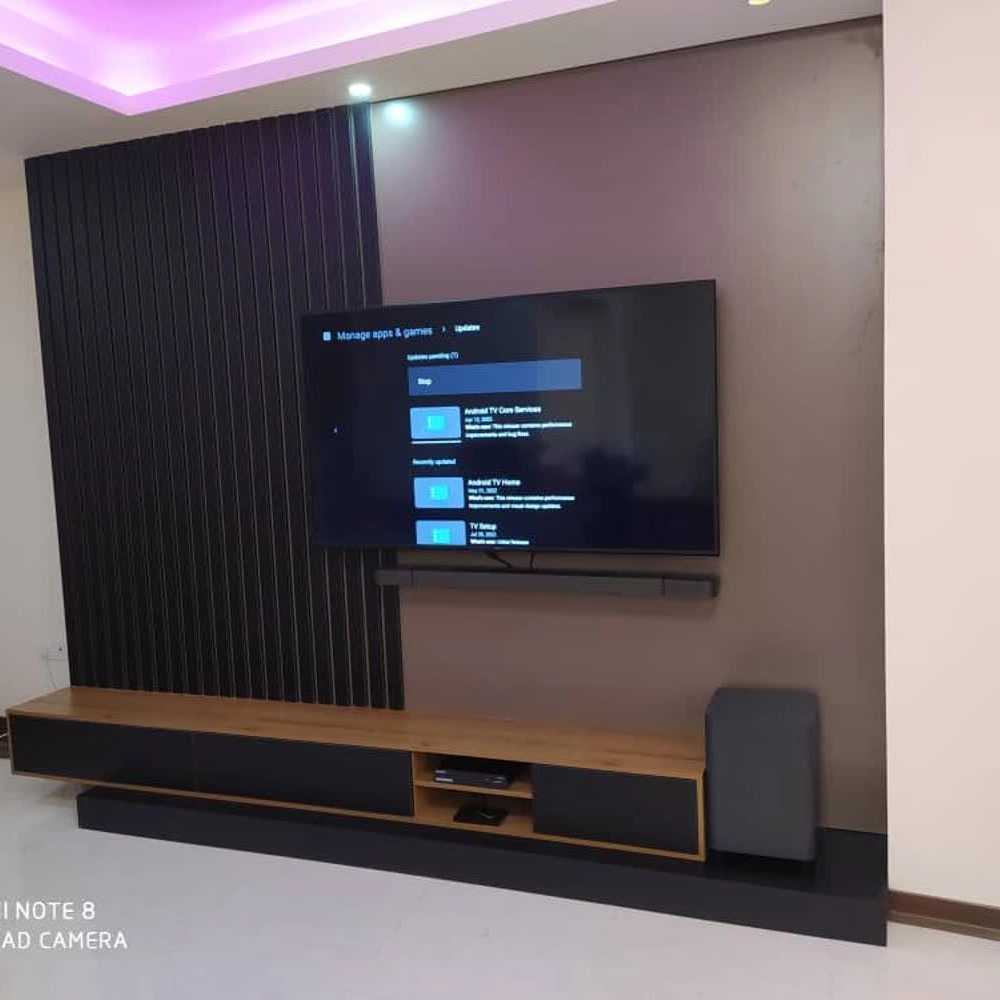 طراحی و اجرای تی وی وال