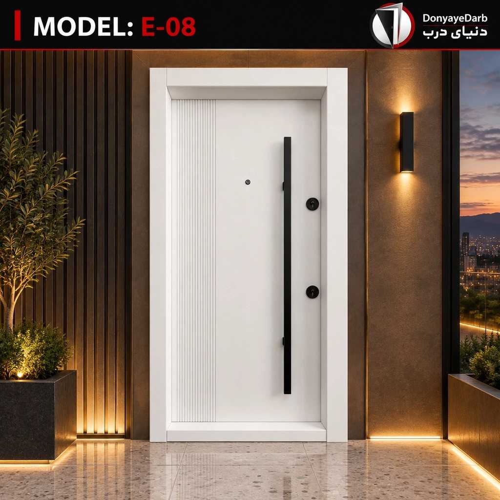 درب ضد سرقت سفید