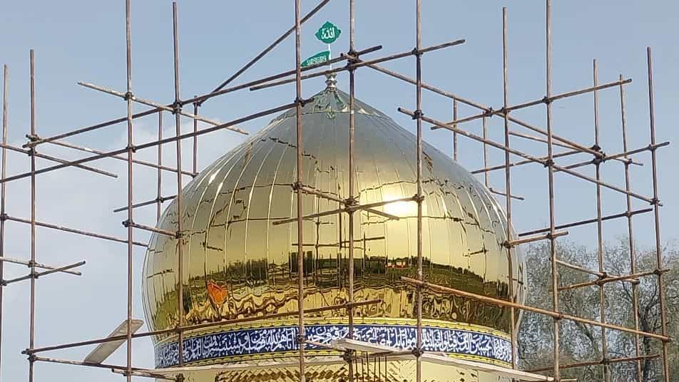 Specialized dome building center for mosques and blessed places in Babylon