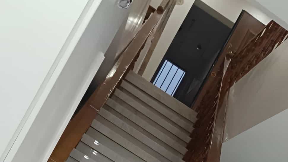 Wooden stair railing construction and carpentry workshop in Baharestan