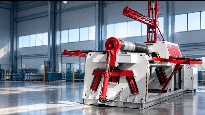 Triangle Machine Machine, Production of Rolling Three and Four CNC Rolles in Tehran