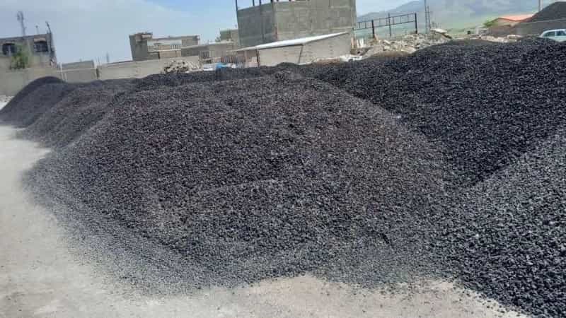 Purchase of pea and almond pulp from Qorve by direct loading from Moazzami mine
