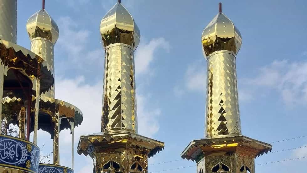 Dome making and garland making in Babylon from design to installation