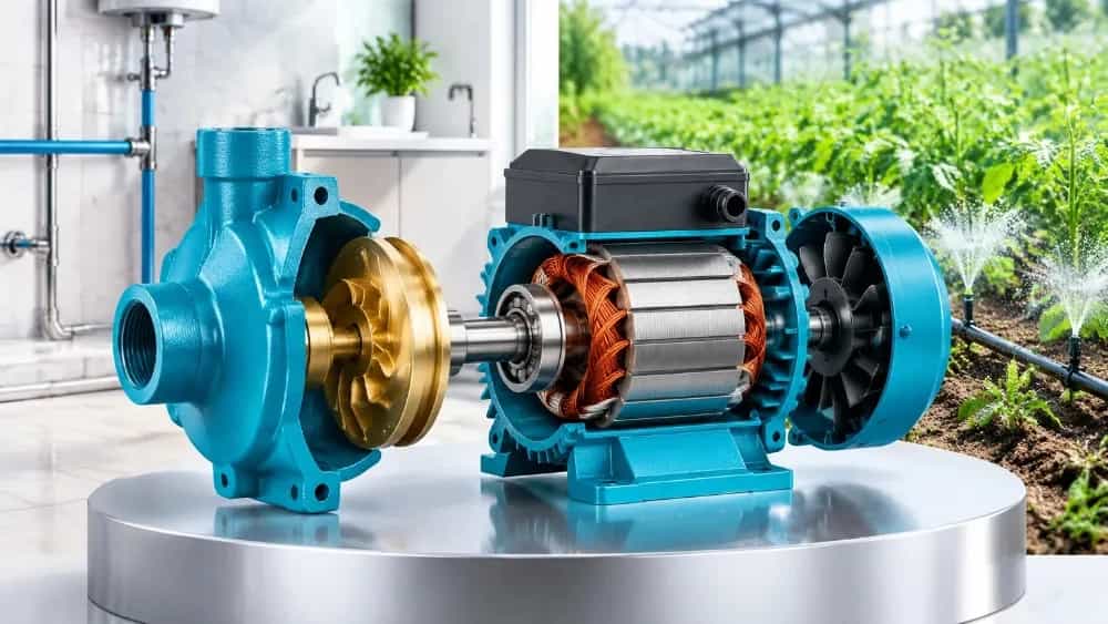 Shimje half-horse electric pump, a suitable choice for domestic and agricultural use