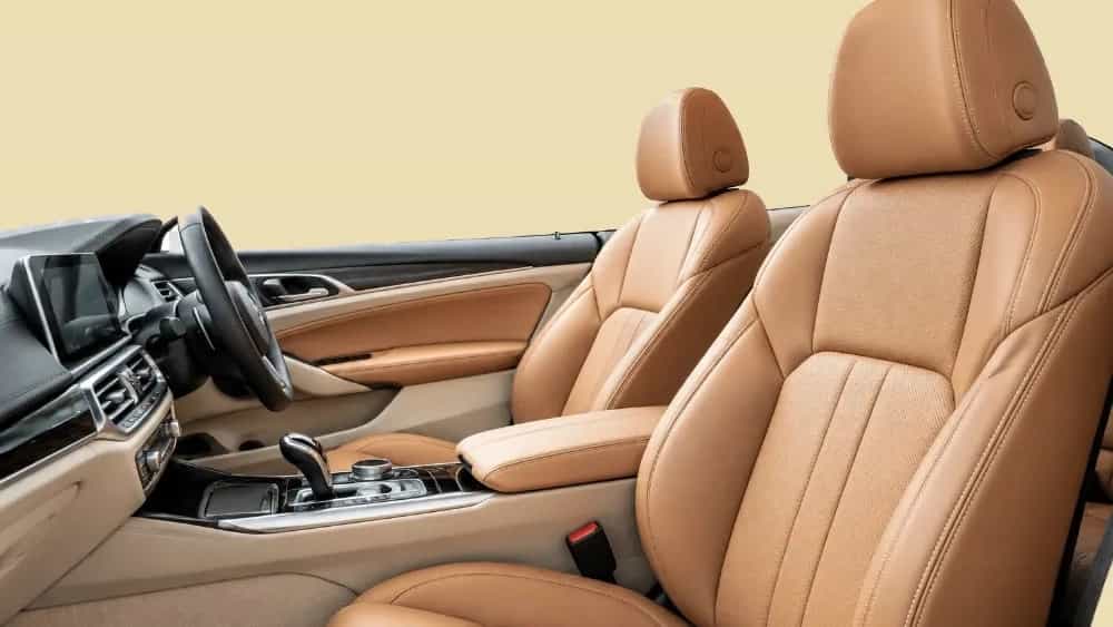 The price of car seat leather covers in Mashhad