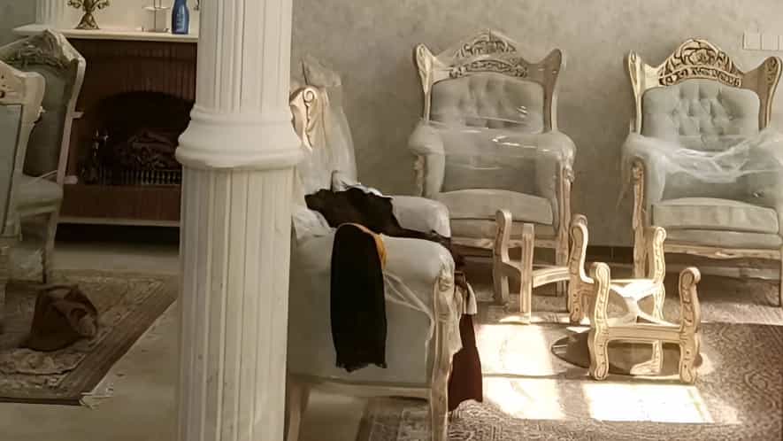 Reconstruction of the interior decoration of the house in Kashan