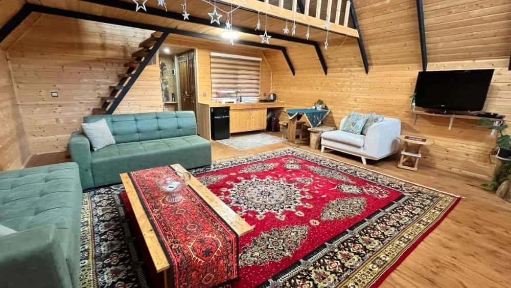 Renting a wooden Swiss villa in Mazandaran with a pleasant and natural atmosphere