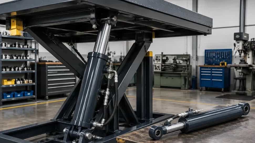 Production of shop lifting hydraulic jack with customized dimensions