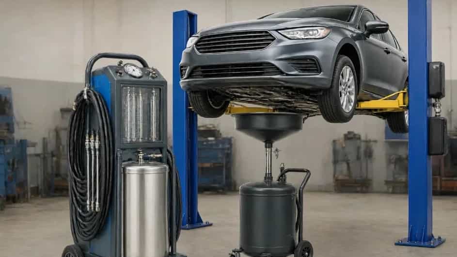 The price of the car oil change machine with the possibility of direct purchase and expert advice