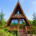 Construction of all kinds of wooden huts and gazebos of wooden structures