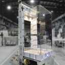 Production of ESD elevator cabin in Arak