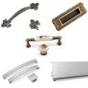 Wholesale sale of all kinds of fittings and cabinet handles and Qavami wardrobes in Tehran