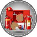 Production and sale of all safety equipment, nozzles, couplings and Ayman Sadra fire extinguishers in Tehran