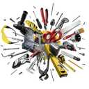 Distribution and sale of all kinds of industrial and construction tools, Saadat Central Hardware in Karaj
