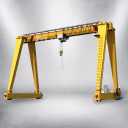 New and second grade gantry overhead cranes of Partak Pars Spadana in Isfahan
