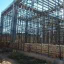 Metal scaffolding is reassuring