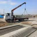 Production of Al-Mahdi concrete parts in Boyin Zahra Qazvin