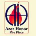 Manufacturer of all kinds of electric, gas and hanging fireplaces, Azar Art, Tabriz