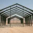 Building a white shed in Ardabil