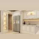 Design and implementation of decoupage interior decoration in Gonabad