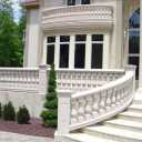 Production of round and square stone fences of Taranj stone in Chalus Nowshahr