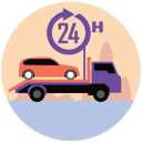 Round-the-clock car rescue with a tow truck crane, Siyar Hassanzadeh in Bandar Abbas