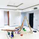 Interior decoration and painting of Rahmandost building in Qazvin