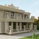 Design and implementation of the facade of the Raisi building, the facade of the building in Yazd