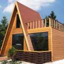 Villa kennels, production of prefabricated villa kennels and wooden huts in Islam, Tehran