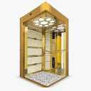 Pima tower elevator, cabin construction and installation in Nazar Abad
