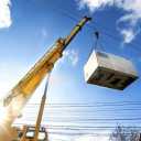 Desert loading, crane and backbreaker loading and unloading institute in Qazvin